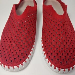 Ilse Jacobsen Tulip 139 Slip-On Sneaker Red EU40/US9.5-10